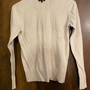Quince Lightweight Cotton Cashmere Crew Sweater